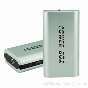 2,200mAh Portable Emergency Chargers with LED Flashlight Charging for iPhone/iPod/RIM's BlackBerry